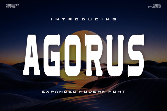 Agorus: Bold Sans Serif for Web Design
