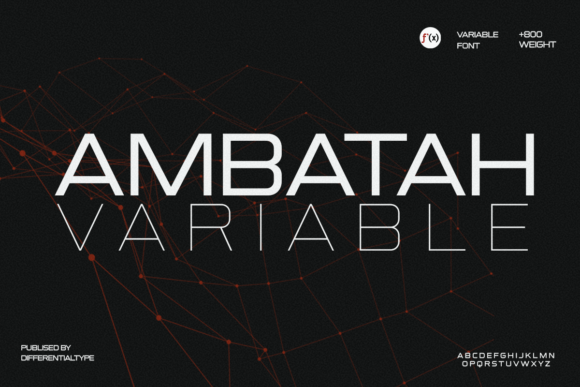 Ambatah Variable: A Font for Business Success