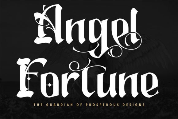 Angel Fortune Font for Branding