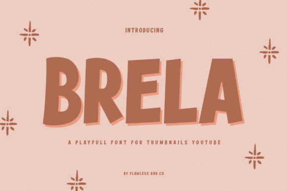 Brela: A Bold Sans Serif for Editorial Design