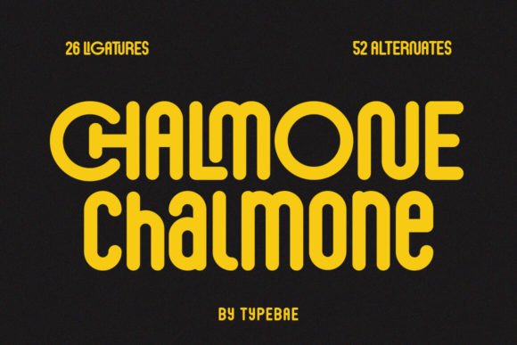 Chalmone: A Bold Font for Web Design