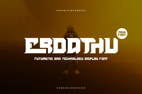 Erdathu: A Bold Serif Font
