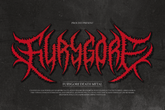 Furygore Font for Bold Branding