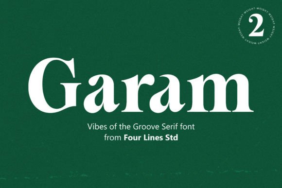 Garam: A Bold Serif for Fashion and Editorial