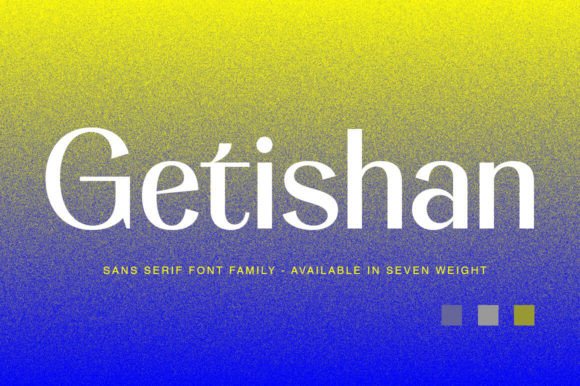 Getishan: A Serif Font for Business Brilliance