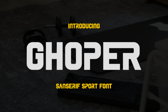 Ghoper: A Bold Sans Serif for Web Design
