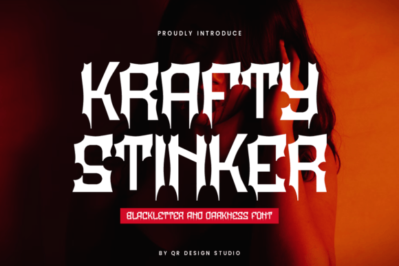 Krafty Stinker: A Bold Font for Creative Projects