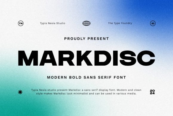 Markdisc: A Modern Sans Serif for Editorial Design