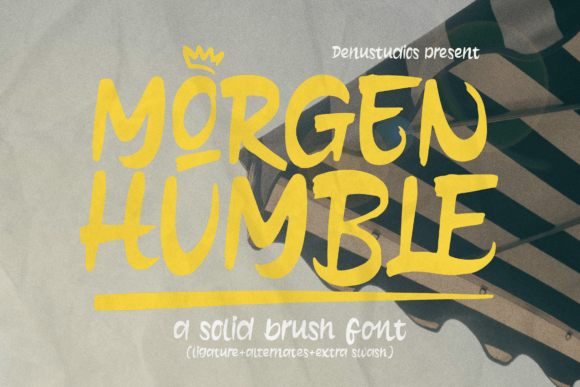 Morgen Humble Font: Bold & Stylish