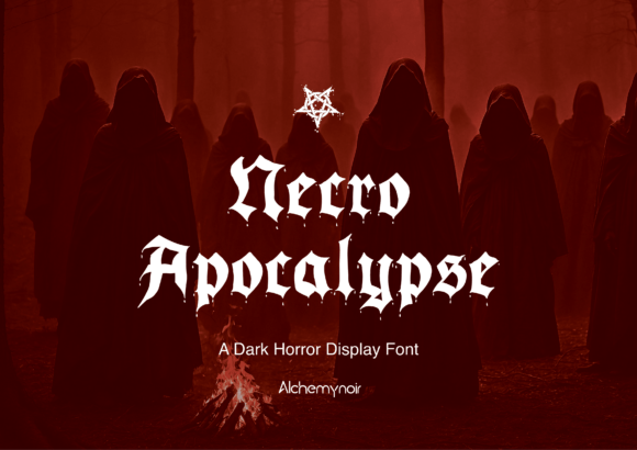 Necro Apocalypse Font Review