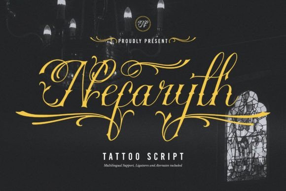 Nefaryth: A Stylish Script Font
