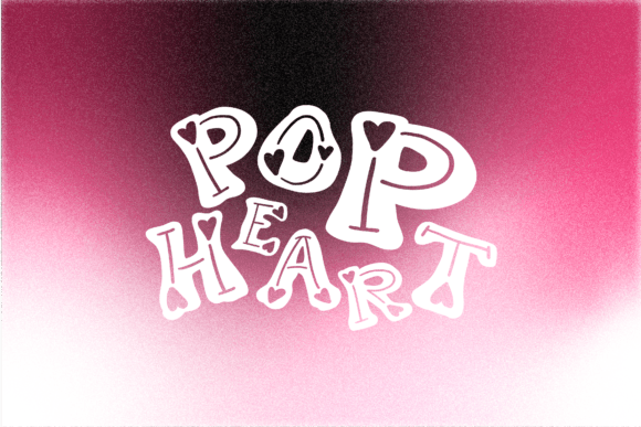Pop Heart: A Playful Font for Business