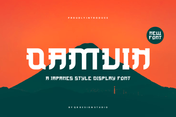 Qamuin: Bold Decorative Font for Creators