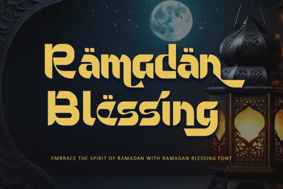 Ramadan Blessing Font Review