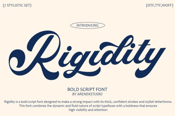 Rigidity: A Bold Font for Business Impact
