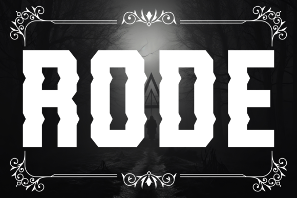 Rode: A Bold Font for Craft Creators