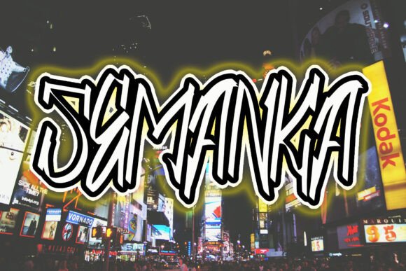 Semanka: A Bold Typeface for Impactful Design