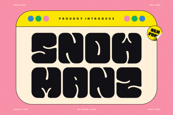 Snow Manz – Groovy Font