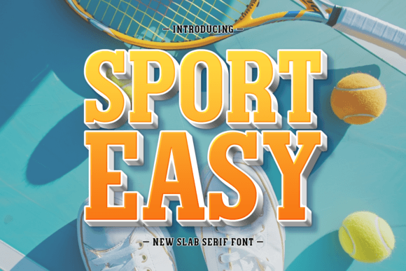 Sport Easy: A Bold Font for Creative Makers