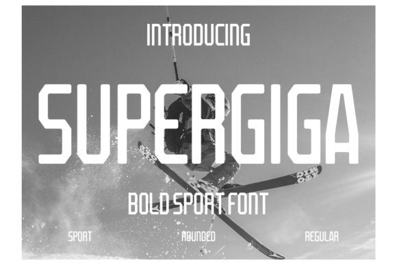 Supergiga: Bold Font for Branding