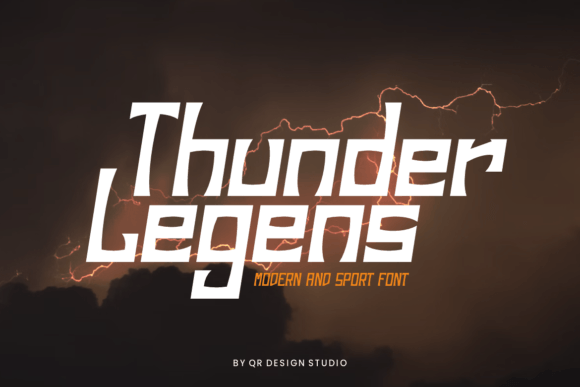 Thunder Legens Font Review