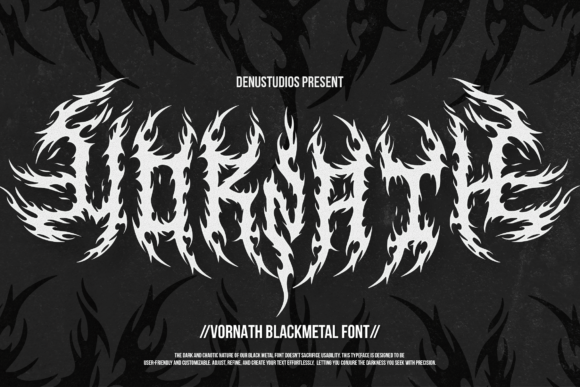 Vornath: A Bold Blackletter Font